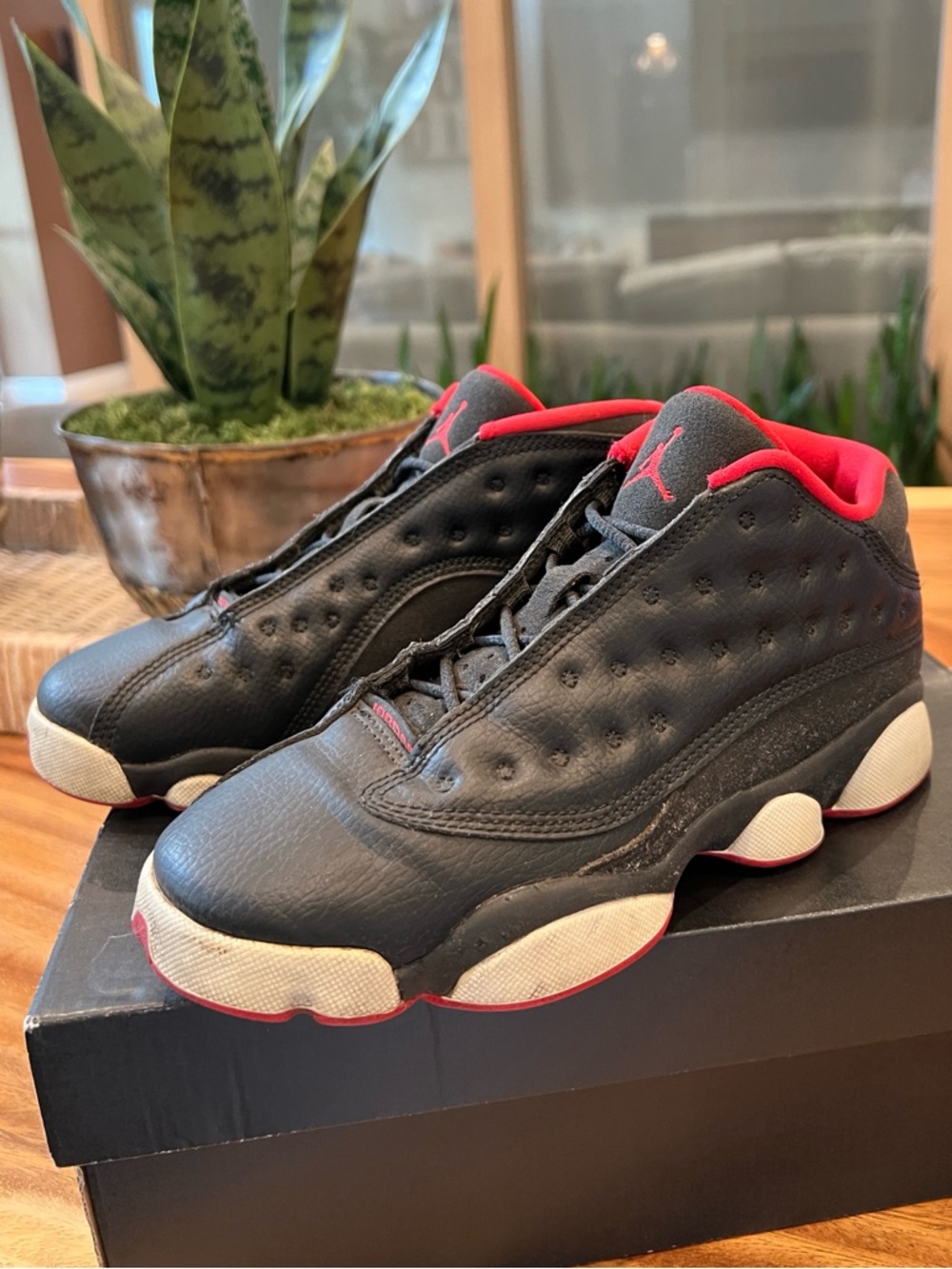 Nike Air Jordan 13 XIII Retro Low Bred 2015 BG GS 310811-027 Size 4.5Y w/ Box